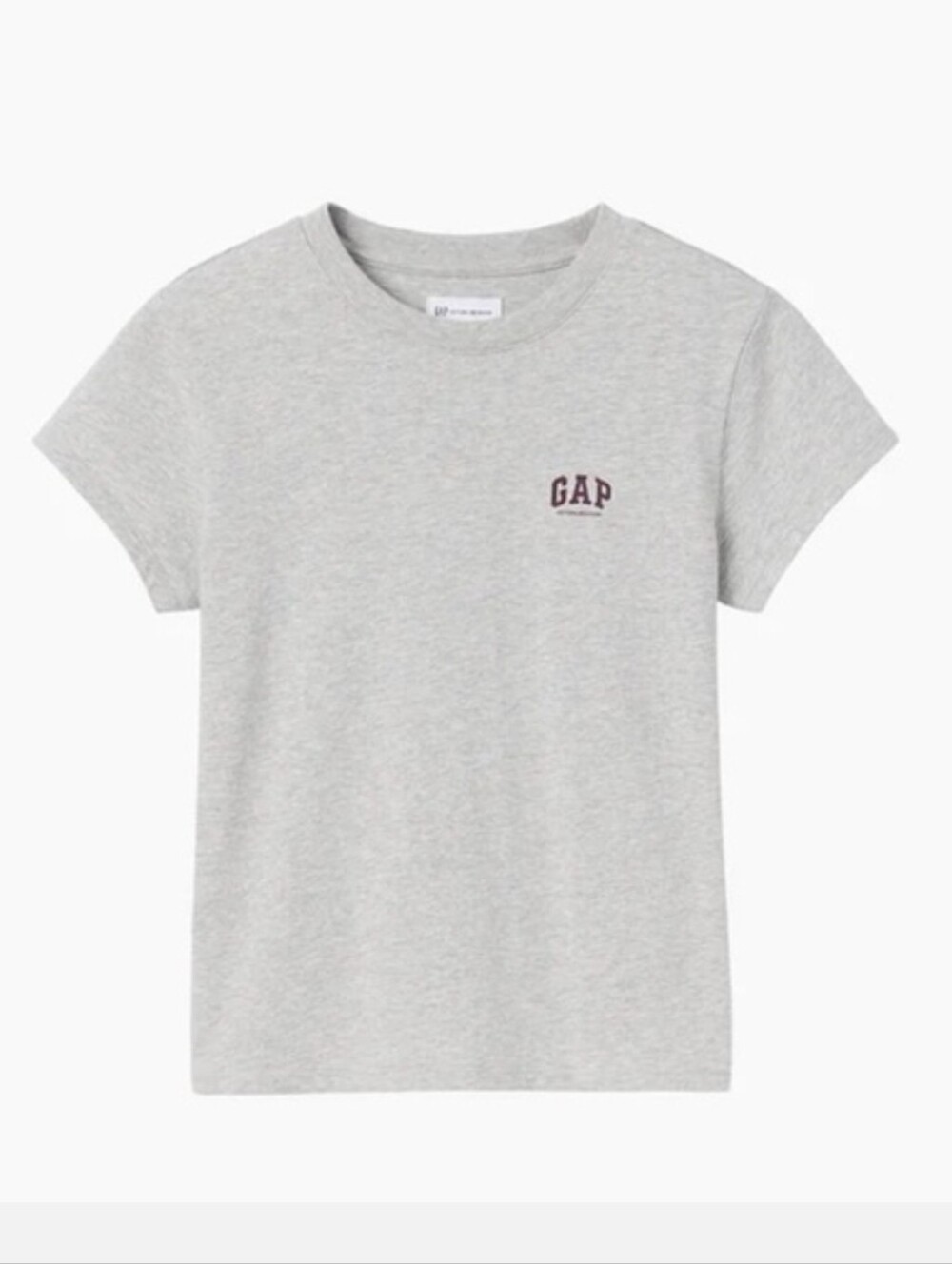 Victoria Beckham x GAP Gray Short Sleeve Tee, New, Size XL - Picture 4 of 9